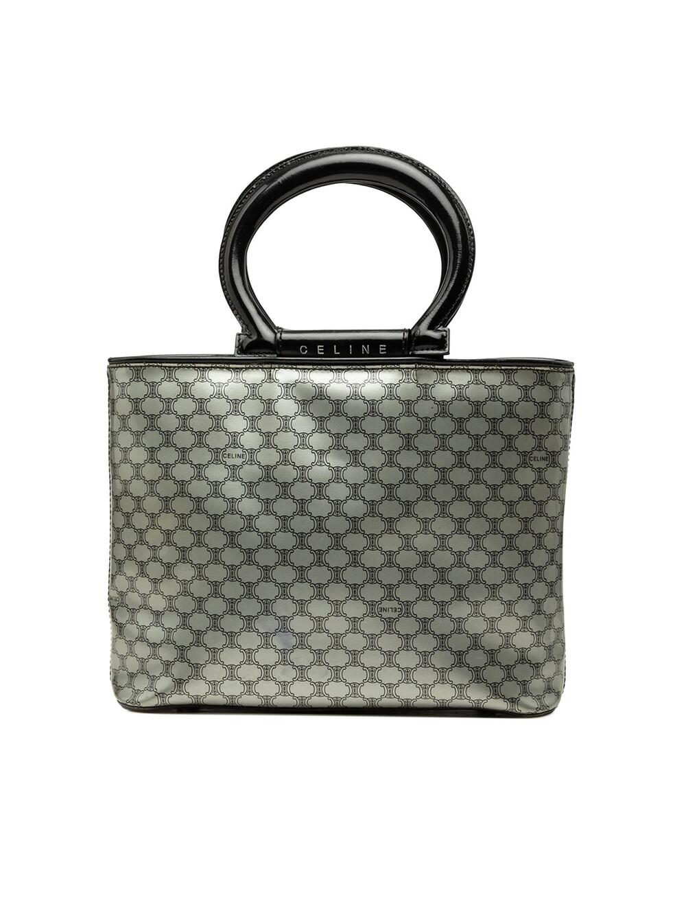 Celine Macadam Pvc Top Handle Bag Pre- #361795C44B